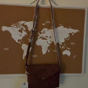 Lucky Brand Maroon Purse NWT